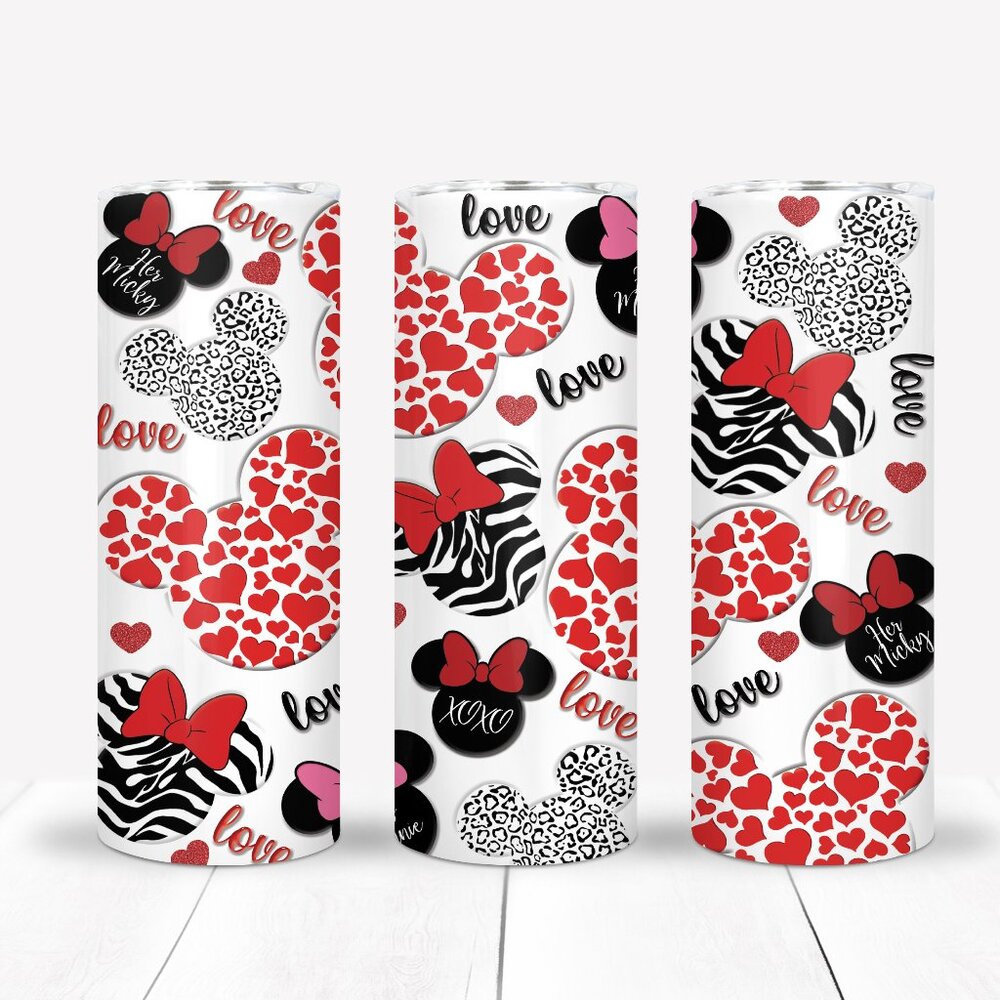 Love Girls Cup, Valentine's Day Tumbler, Girls Gift